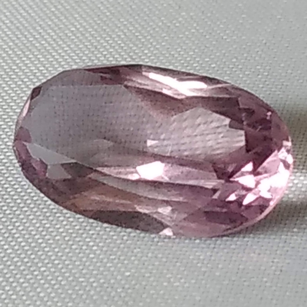 Vintage Amethyst Multi Faceted Unset Loose Gemstone - 8 mm X 13 mm 4.5 Carats